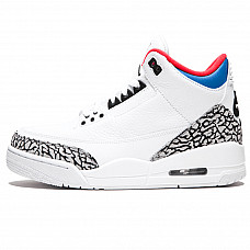 Мужские Nike Air Jordan 3 Seoul White/Soar-Atom