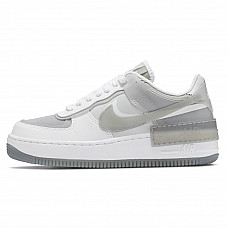 Женские Nike Air Force 1 Shadow SE White/Grey Fog/Photon Dust/Particle Grey