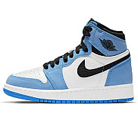 Фотография 1 Унисекс Nike Air Jordan 1 Retro High White/University Blue/Black