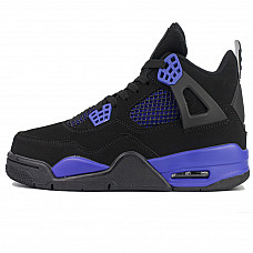 Мужские Nike Air Jordan 4 Retro Black Game Royal